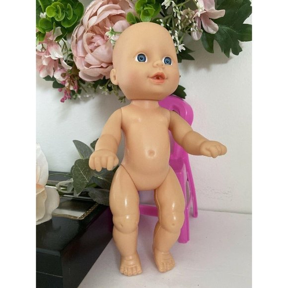 1996 Rare Cititoy BABY DOLL 9" Play Reborn EUC - Picture 1 of 12